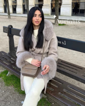 Frosted Elegance Coat