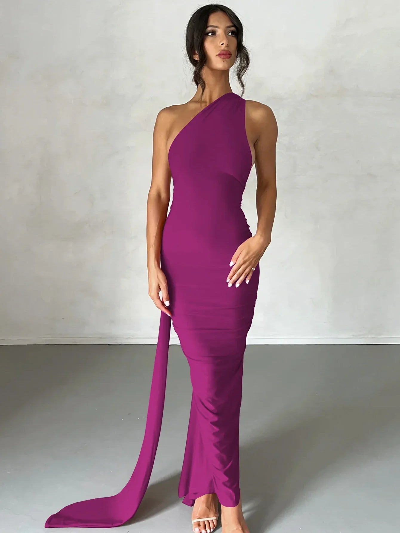 Dulzura Women Party Club Evening Streetwear Bodycon Bodycon White Long Dress 2024 Summer Clothes Wholesale Items For Business - Drezzo Shopping 