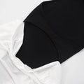 Blifanbo Patchwork Sleeveless Split Maxi Dress Women Fashion Contrast Color Halter Backless Ruched Bodycon Club Party Long Dress - Drezzo Shopping 