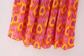 Women Summer Party Holiday Lady Streetwears Print Ruffle Pleated Long Dress Fashion Off Shoulder Puff Sleeve Midi Dresses Casual - Drezzo Shopping 