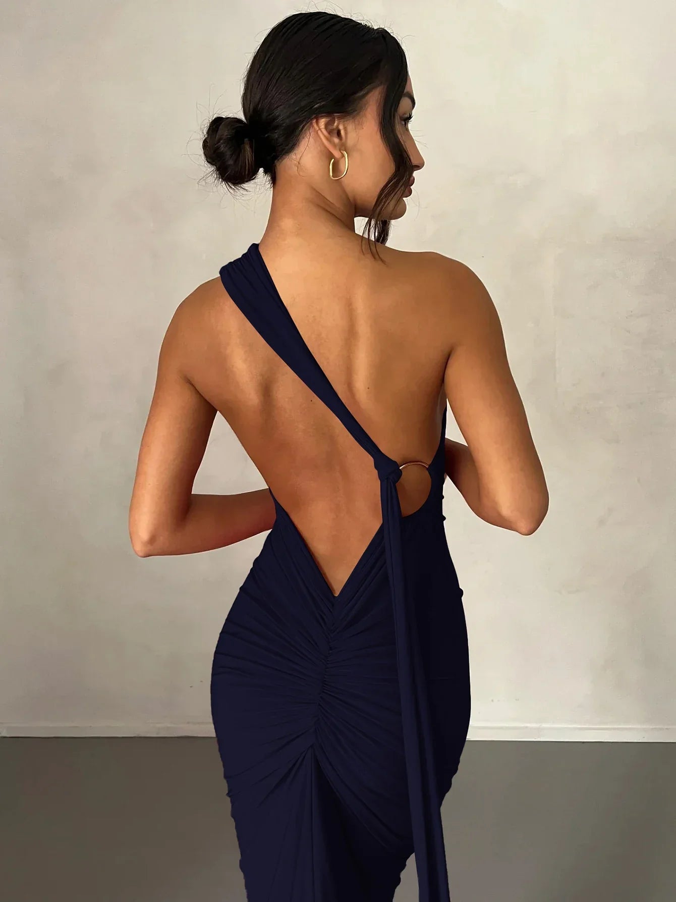 Dulzura Women Party Club Evening Streetwear Bodycon Bodycon White Long Dress 2024 Summer Clothes Wholesale Items For Business - Drezzo Shopping 